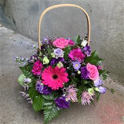 Purple &amp; Pink Basket