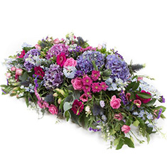 Summer Casket Spray S135