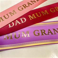 Personalised Sash