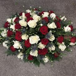 Thistle &amp; Rose Remembrance Spray