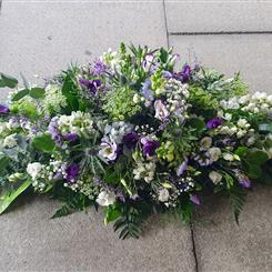 Rustic Cottage Casket Spray S122