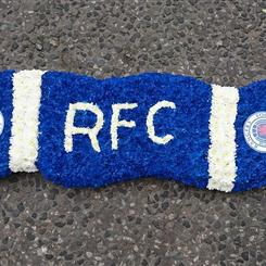 Rangers football club scarf