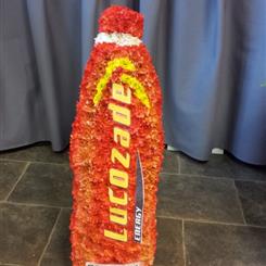 Lucozade funeral tribute