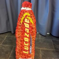 Lucozade funeral tribute