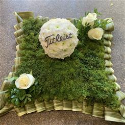 Golf ball funeral tribute BG376