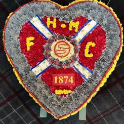 Heart of Midlothian Funeral tribute 