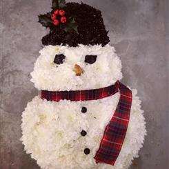 Snowman flower
