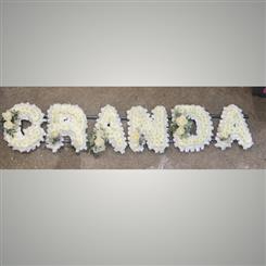 Granda tribute in white