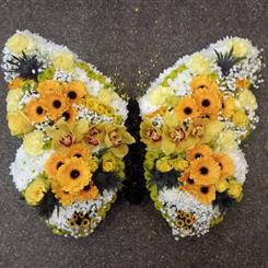 Yellow butterfly tribute