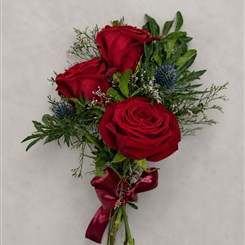 Petite Red Rose Hand Posy HP157