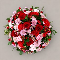 Crimson &amp; Blush Posy P190