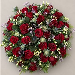 Red Rose &amp; Thistle Posy P195
