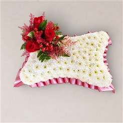 Red &amp; Pink Based Pillow PL231