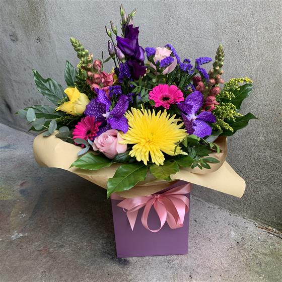 Carmen Miranda Bouquet Azalea Flowers Florist Aberdeen