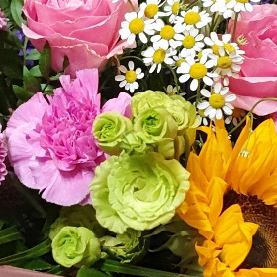 Bella bouquet Azalea Flowers Aberdeen Florist